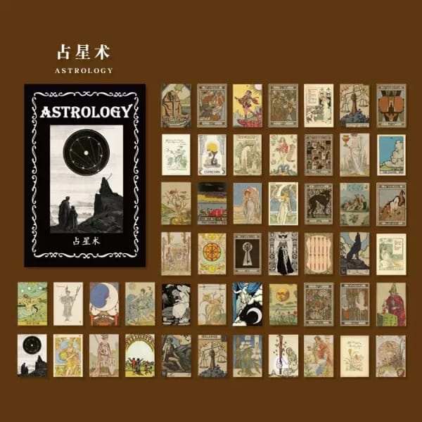 Journal Ephemera Pack (50 pcs) - Astrology