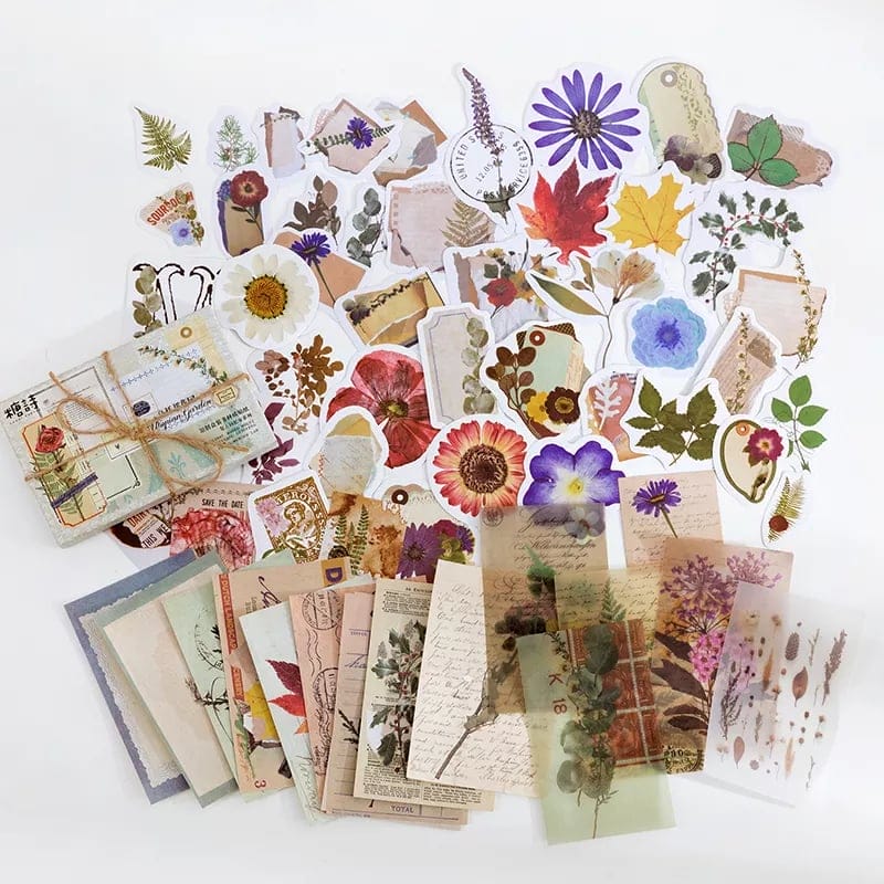 Journal Ephemera Pack (60 pcs) - Design 1 60pcs ephemera pack TS06E047 Journal Ephemera Pack (60 pcs) - Design 1