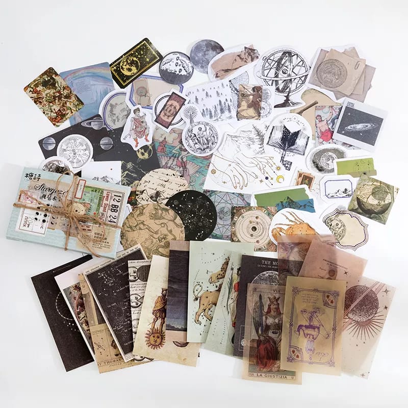Journal Ephemera Pack (60 pcs) - Design 2 60pcs ephemera pack TS06E048 Journal Ephemera Pack (60 pcs) - Design 2