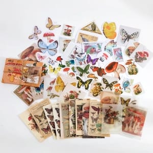 Journal Ephemera Pack (60 pcs) - Design 6