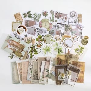 Journal Ephemera Pack (60 pcs) - Design 7