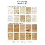 Vintage Journalling Pattern Paper Booklet - Musical Sheets