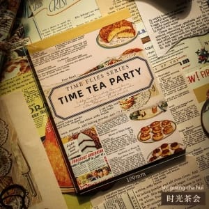 Journalling Pattern Papers (60 sheets) - Time Tea Party