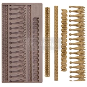 Prima Marketing Re-Design Mould 5" X 10" - Tassel Fringe
