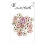 Prima Marketing Mulberry Paper Flowers - Sweet Christmas/Candy Cane Lane