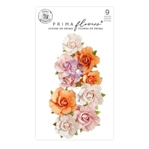 Prima Marketing Mulberry Paper Flowers - Luna
