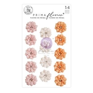 Prima Marketing Mulberry Paper Flowers - Twilight Luna