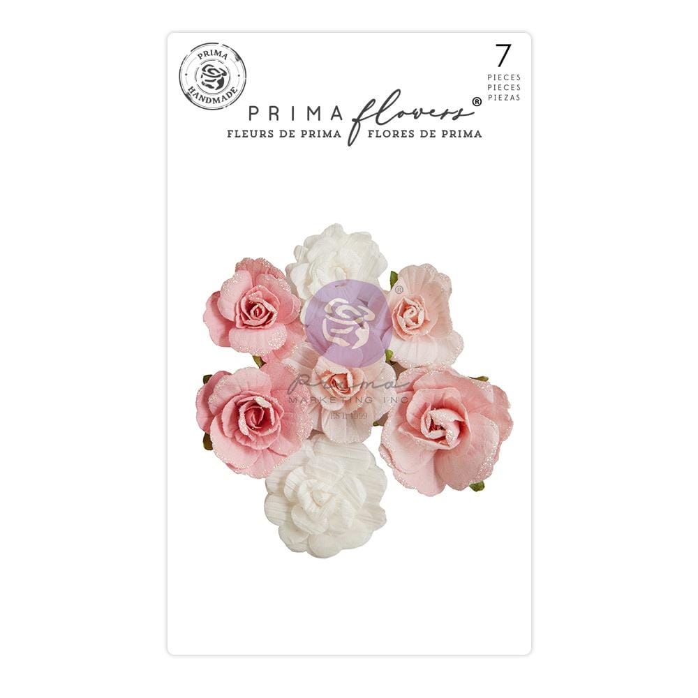 Prima Marketing Mulberry Paper Flowers - Christmas Wonderland/Candy Cane Lane 663025 prima flowers Prima Marketing Mulberry Paper Flowers - Christmas Wonderland/Candy Cane Lane
