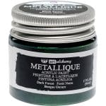 Prima Finnabair Art Alchemy Acrylic Paint 1.7 Fluid Ounces - Metallique Dark Forest