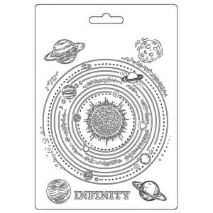 Stamperia Soft Maxi Mould A5 - Cosmos Infinity