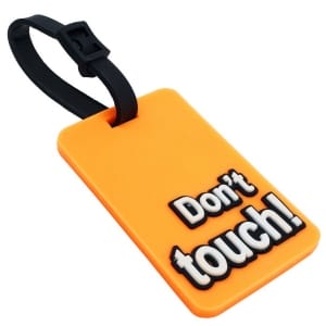 Silicone Luggage Tag - Dont Touch (LTDT00)
