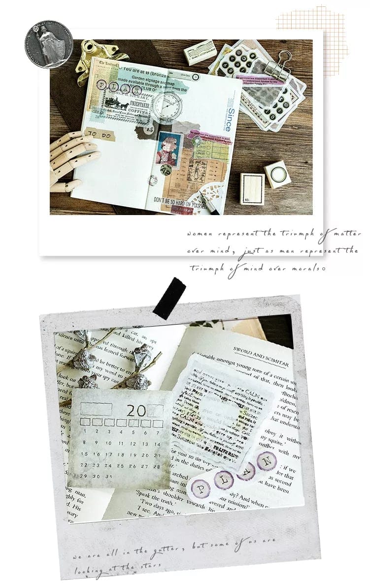 Journal Ephemera Stickers - Colourful (60 pcs) MMK06B085 journalling Stickers 1 MMK06B085_journalling_Stickers_1