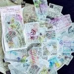 Journal Ephemera Stickers - Vintage Snippets (60 pcs)