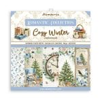 Stamperia Double-Sided Paper Pad 8"X8" 10/Pkg - Cozy Winter