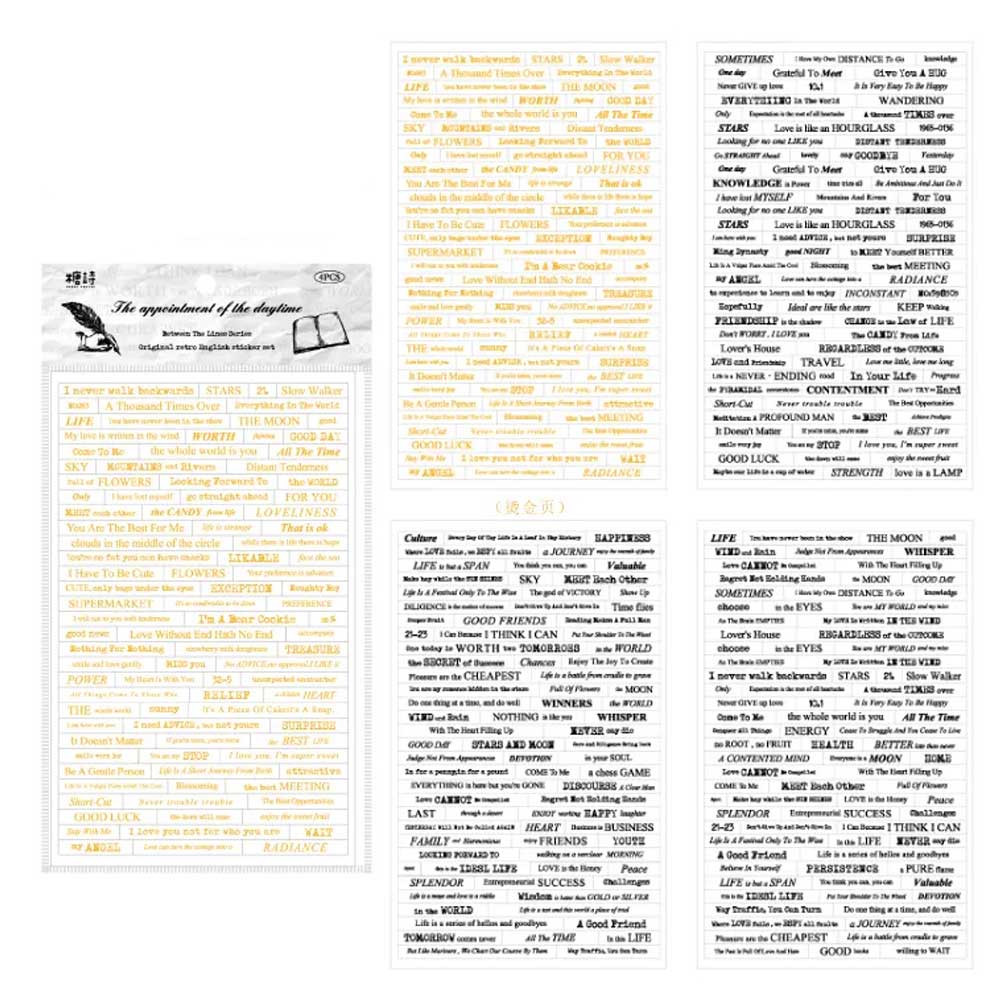 Sentiment Stickers - The appointment of the daytime TS07F032 Sentiment Stickers Sentiment Stickers - The appointment of the daytime