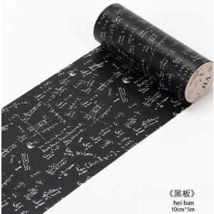 Washi Tape - Arithmetic (10 cm by 5 metres)