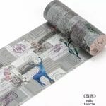 Washi Tape - Vintage Script (10 cm by 5 metres)