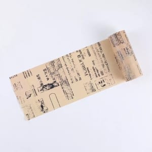Washi Tape - Worn Newsprint (10 cm by 2 metres)