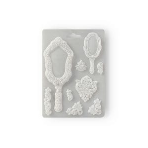 Stamperia Soft Maxi Mould A5 - Rose Parfum Mirrors