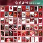 Journal Ephemera Clear PET Sticker Pack (60 pcs) - Love Plan