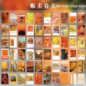 Journal Ephemera Clear PET Sticker Pack (60 pcs) - In Spring