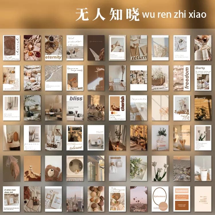 Journal Ephemera Clear PET Sticker Pack (60 pcs) - No one Knows journalling ephemera stickers 60pcs YXTZ0854 Journal Ephemera Clear PET Sticker Pack (60 pcs) - No one Knows