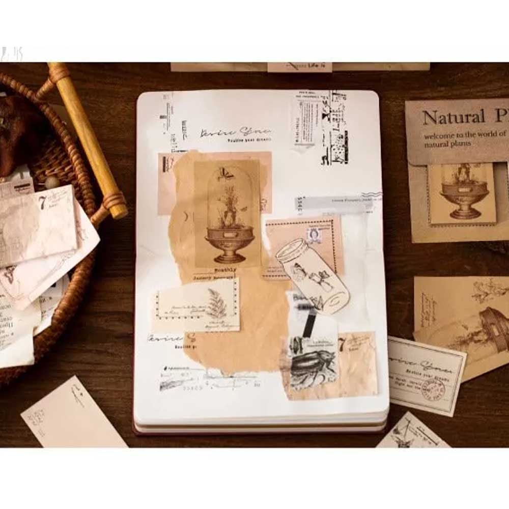 Natural Plant Memo Pad - Design 2 memo pad 60sheets BM002 2019 6 1 memo_pad_60sheets_BM002-2019-6_1