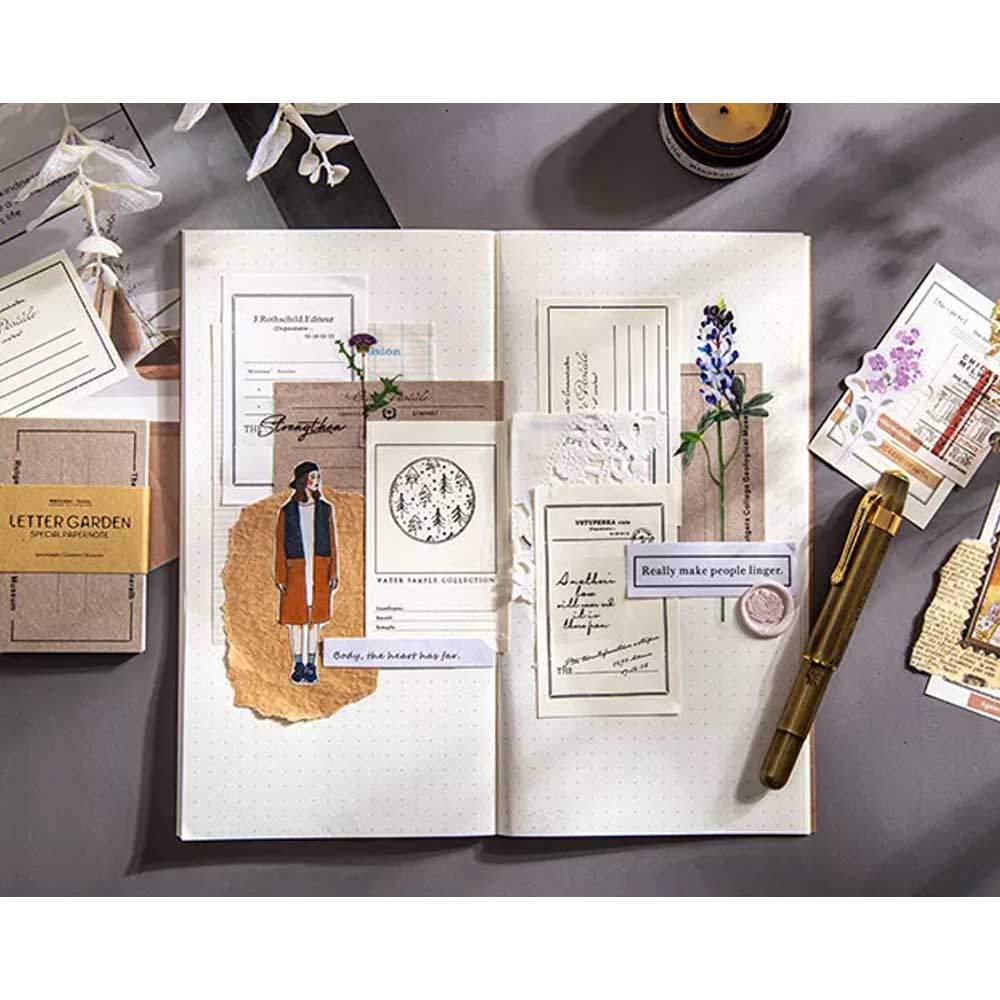 Memo Pad Pattern Pack by Letter Garden - Design 8 memo sheets journalling 30pcs BKS XZHY004 2 memo_sheets_journalling_30pcs_BKS-XZHY004_2
