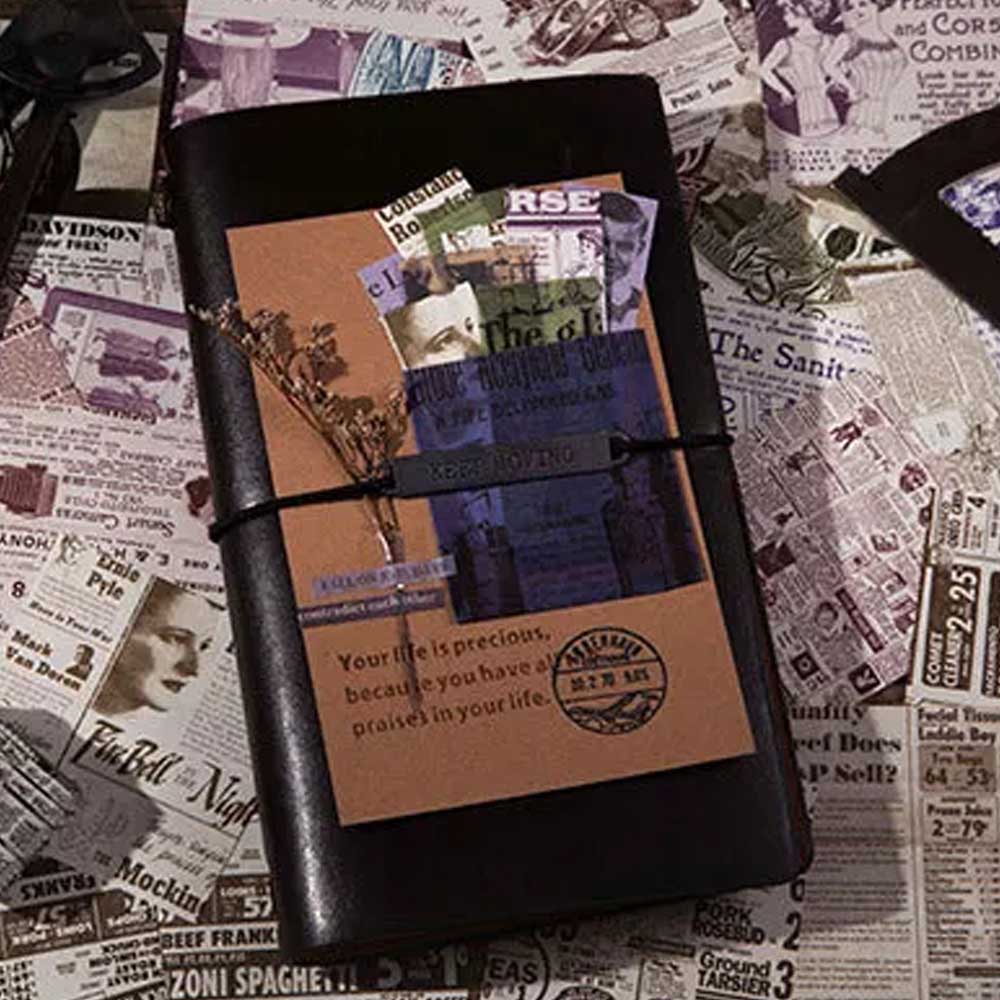 Vintage Newspaper Print (40 pcs) - Design 8 newspaper collection jounalling paper HGD JBSR001 3 newspaper_collection_jounalling_paper_HGD-JBSR001_3