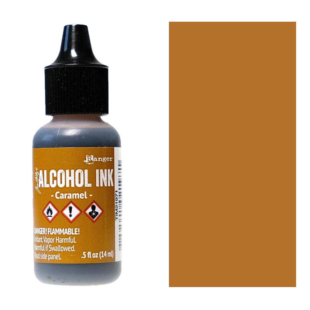 Tim Holtz Alcohol Ink .5oz - Caramel