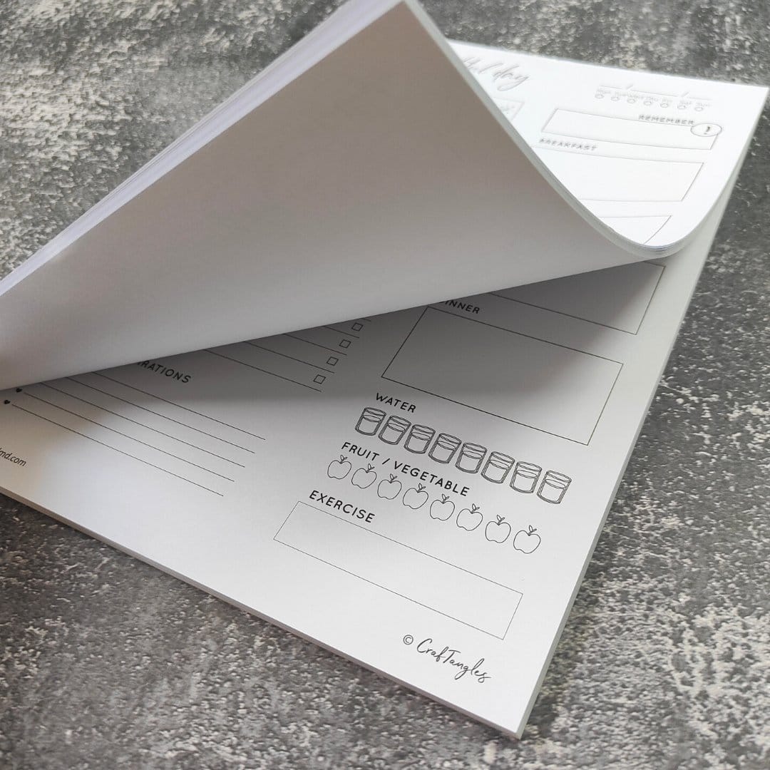 CrafTangles A4 Daily Planner - The Minimalist Planner Weekly The Minimalist CTPlanTM Daily 1 Planner_Weekly_The_Minimalist_CTPlanTM-Daily_1