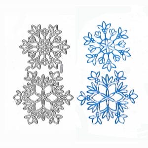 Steel Dies - Snowflakes (Set of 2 dies) (XY1000)