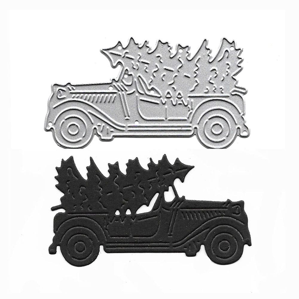 Steel Dies - Christmas Truck XY752 steel cutting dies Steel Dies - Christmas Truck