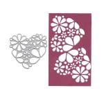 Steel Dies - Floral Heart