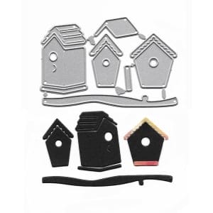 Steel Dies - Bird Houses (Set of 6 dies)