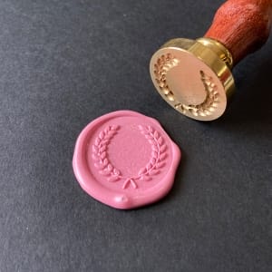 Wax Seal Stamp - Leaves (C096)