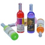 Miniatures - Wine Bottles (Set of 5)