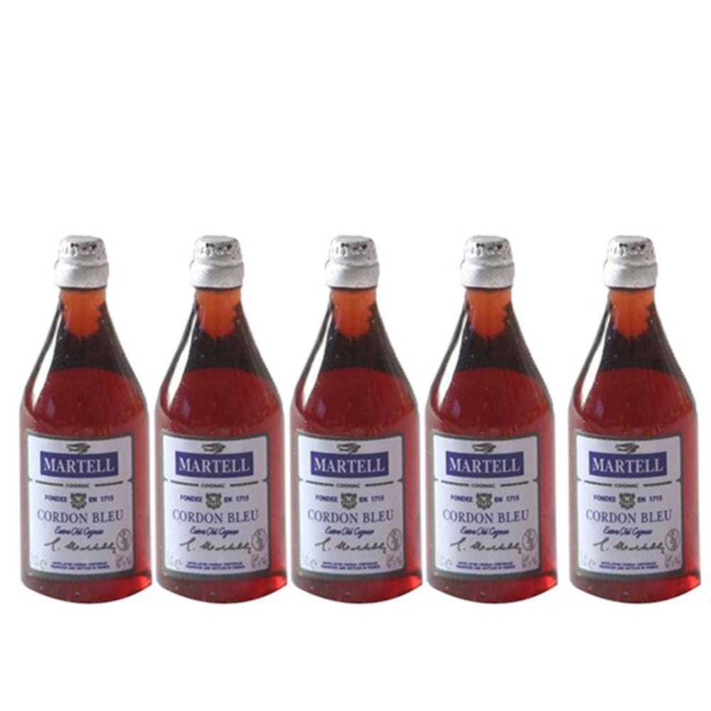 Miniatures - Bottles (Martell) - 5 pcs RAWMI 092 Miniatures Miniatures - Bottles (Martell) - 5 pcs