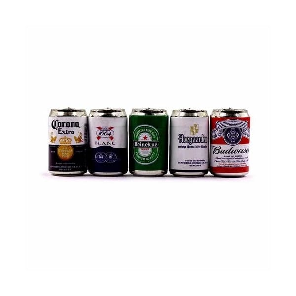 Miniatures - Beer Cans - 5 pcs
