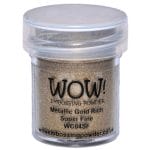 Wow Embosing Powder - Super Fine - Metallic Gold Rich