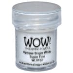 Wow Embosing Powder - Super Fine - Opaque Bright White