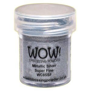 Wow Embosing Powder - Super Fine - Metallic Silver