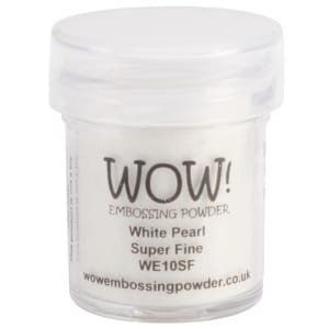 Wow Embosing Powder - Super Fine - White Pearl