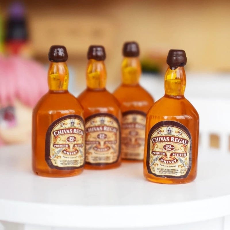 Miniatures - Bottles (Chivas Regal) - 4 pcs ZHS 4P Miniatures Miniatures - Bottles (Chivas Regal) - 4 pcs