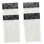 CrafTangles Precut Journal Stickers - ChitChat Sentiments Combo (544 stickers)