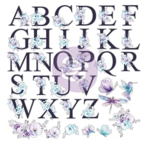 Prima Aquarelle Dreams Acetate Ephemera 35/Pkg