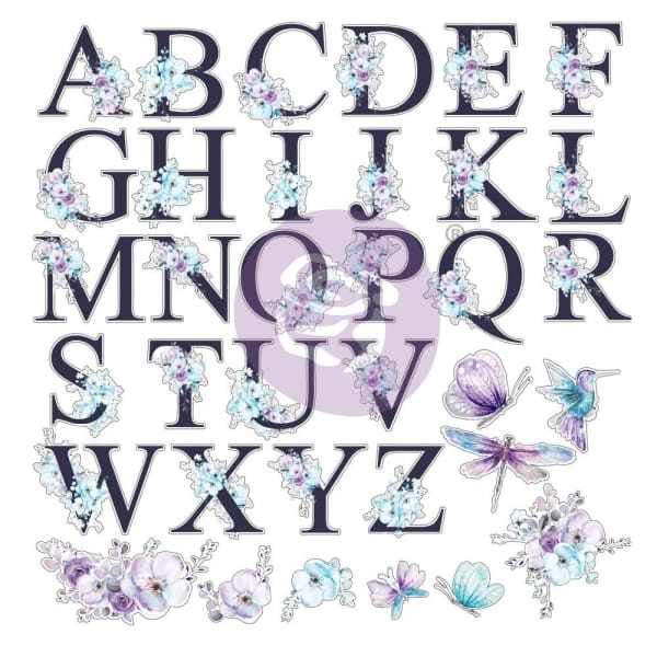 Prima Aquarelle Dreams Acetate Ephemera 35/Pkg