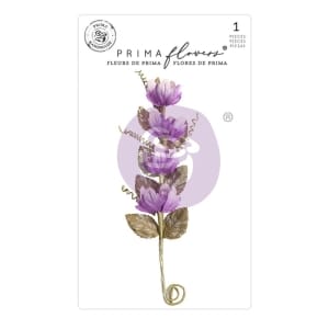 Prima Marketing Mulberry Paper Flowers - Wilderness/Aquarelle Dreams