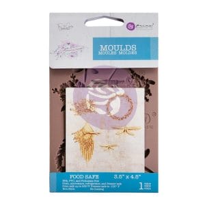 Prima Finnabair Decor Moulds 3.5"X4.5" - Aquarelle Dreams