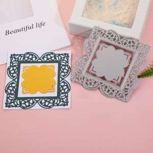 Steel Dies - Large Ornate Square (Set of 2 dies)